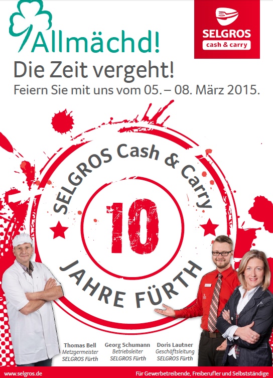 Selgros 10 Jahre